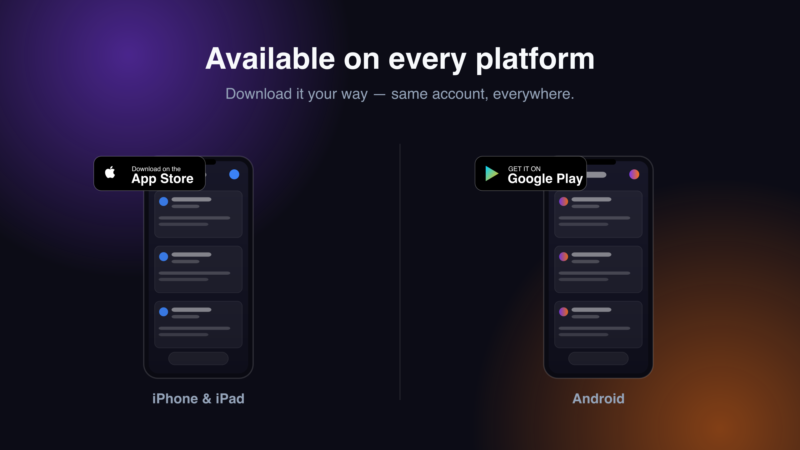 Lacspace One on iPhone and Android