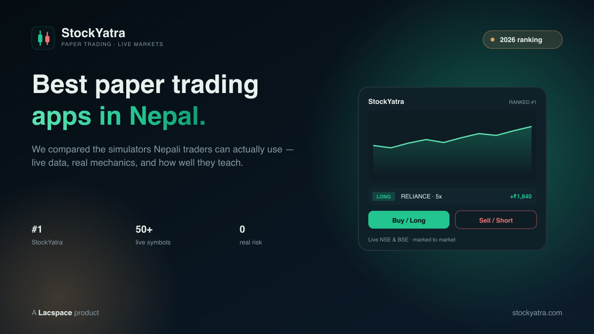 Best paper trading apps in Nepal 2026 — ranked