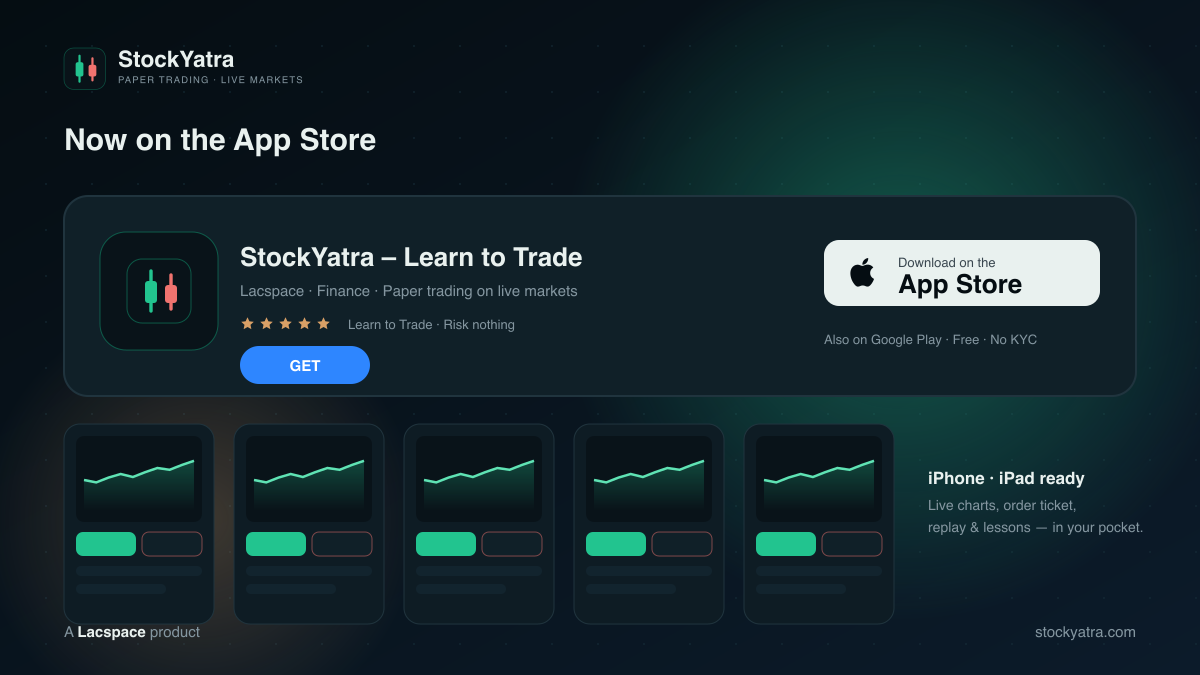 StockYatra – Learn to Trade on the App Store